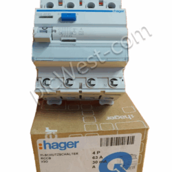 HAGER FI-SCHUTZSCHALTER RCCB 4 P CDS 463D 63 A/ 0.03 A CDS463D